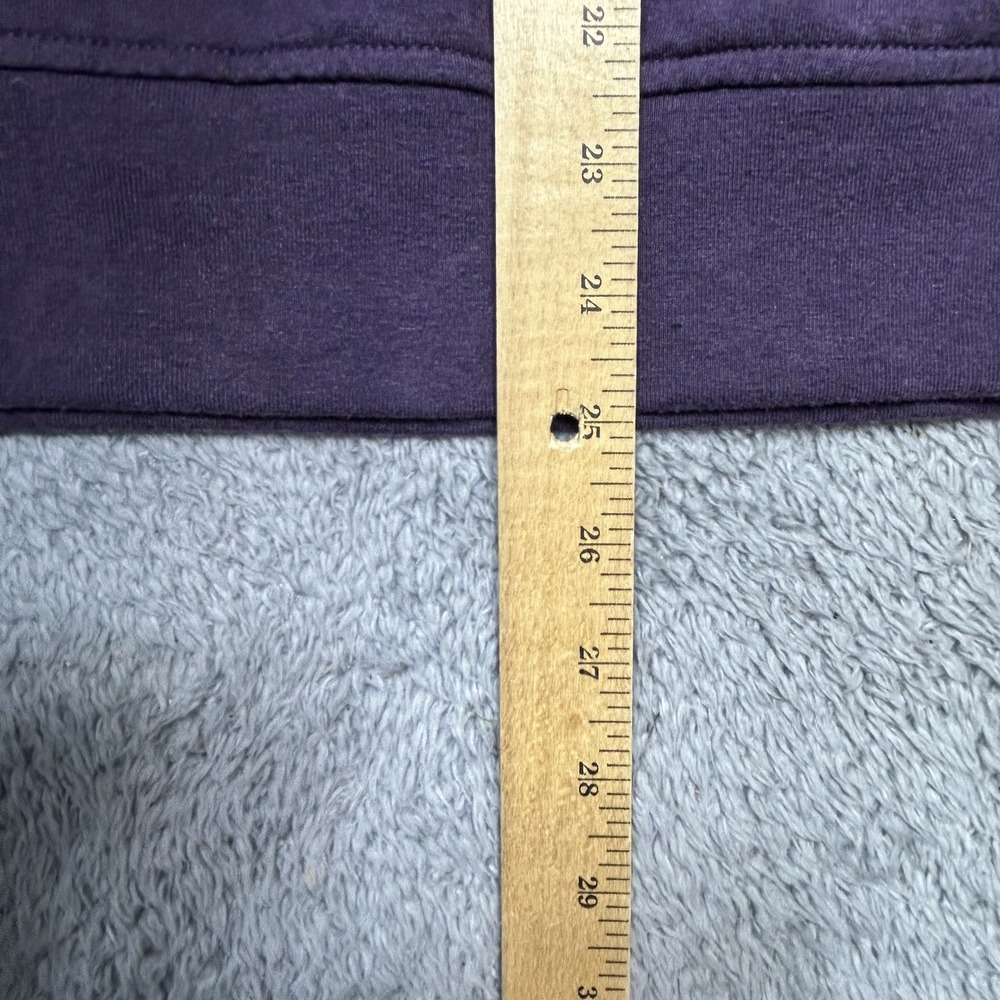 Patagonia Ahnya Sweatshirt Womens XL Plum Purple Organic Cotton Crewneck Outdoor - Picture 11 of 12